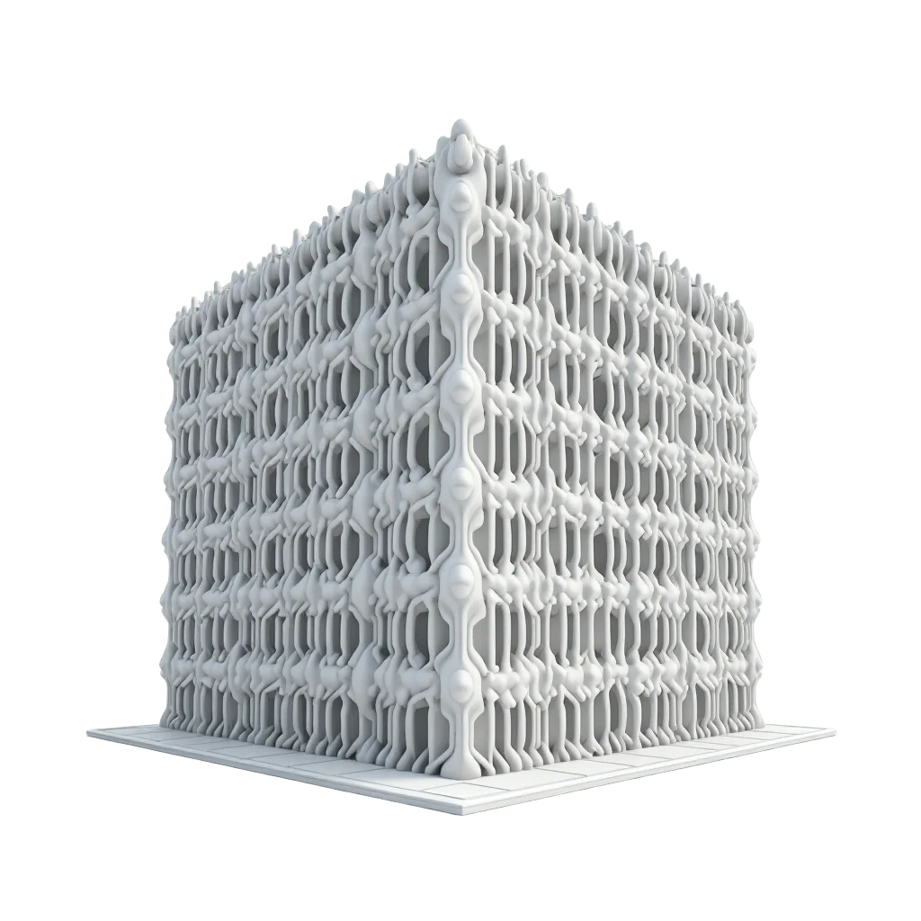 Intricate Cube Structure